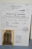 Certificate of Exemption